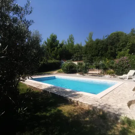 Romantic Tiny House With Private Pool & Fenced Garden - Pet Friendly Apartment Kostrena