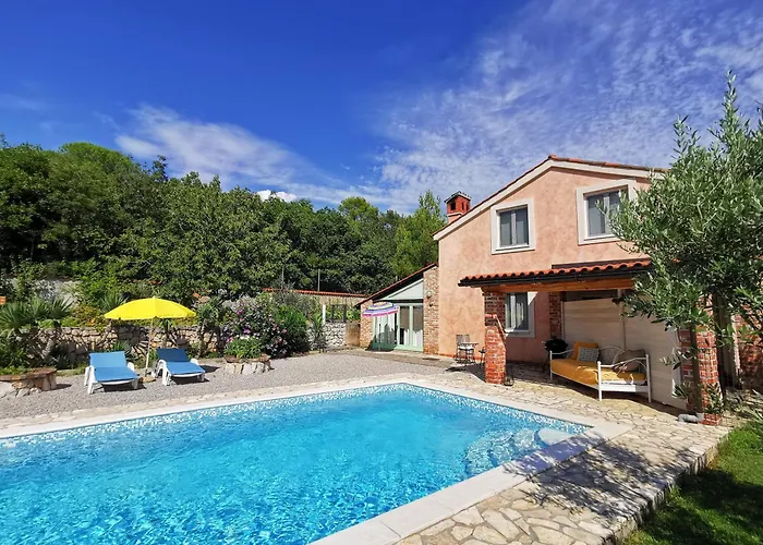 Appartement Romantic Tiny House With Private Pool & Fenced Garden - Pet Friendly Kostrena