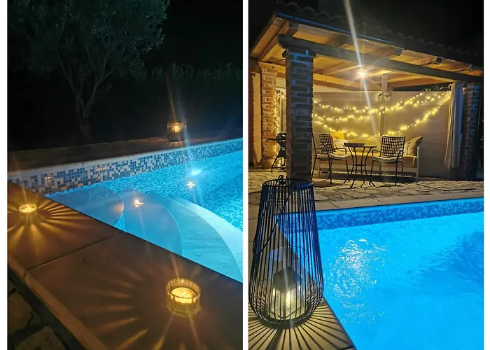 Romantic Tiny House With Private Pool & Fenced Garden - Pet Friendly * Kostrena